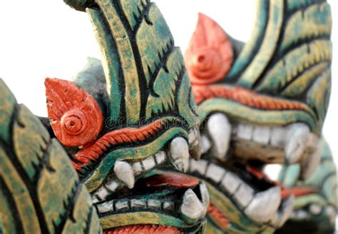 heads  serpent stock photo image  design asia