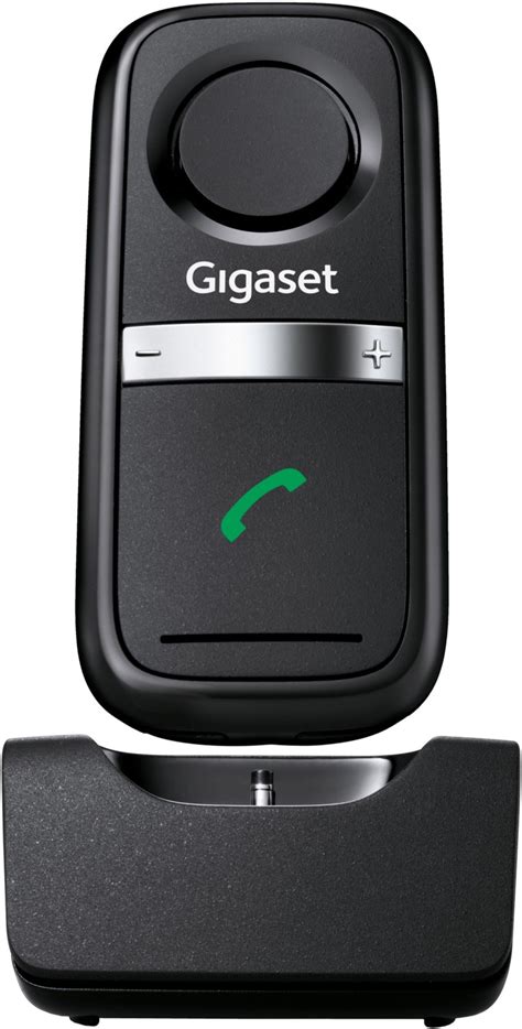 Gigaset L 410 Freisprech Clip für schnurlos Telefone schwarz EURONICS