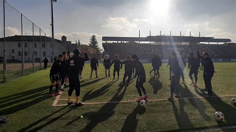 SEDUTA DI ALLENAMENTO NEL POMERIGGIO PER I BIANCONERI U S Pianese