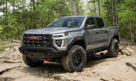 The 2024 GMC Canyon AT4X AEV Edition Gets 35 Inch Tires To Take On The