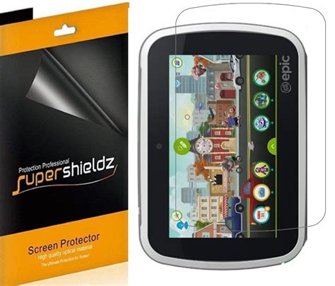 [3 Pack] Supershieldz For Leapfrog Epic 7 Inch Tablet Screen Protector Anti Bubble High