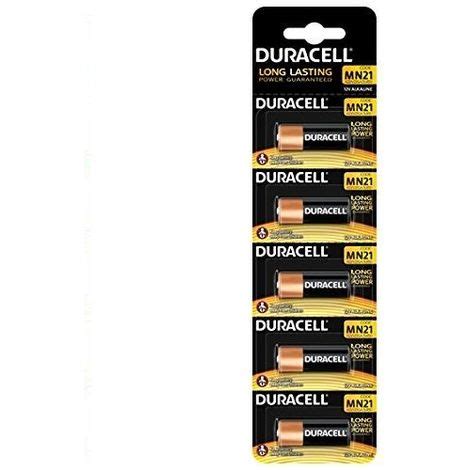 Pila Duracell MN21 LR23 12 V Pack 5 Pilas