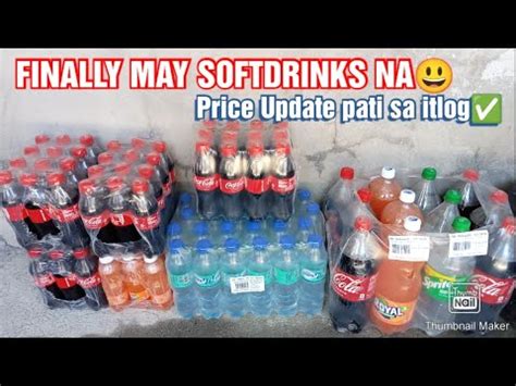 PRICE UPDATE SA ITLOG MINERAL AT MGA SOFTDRINKSOUT OF STOCK PA DIN ANG