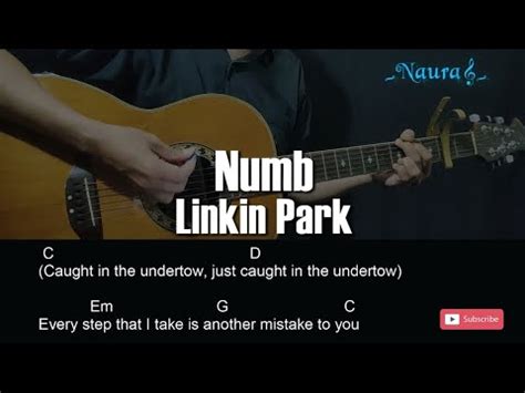 Linkin Park Numb Guitar Chords Lyrics Youtube