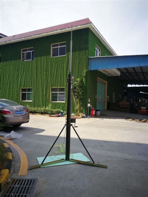 26 Feet 44lb 8M Telescoping Antenna Mast With Tripod