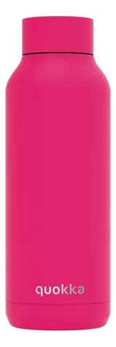 Botella Termica Acero Inoxidable Lisa 510ml Quokka Solid Color Rosa