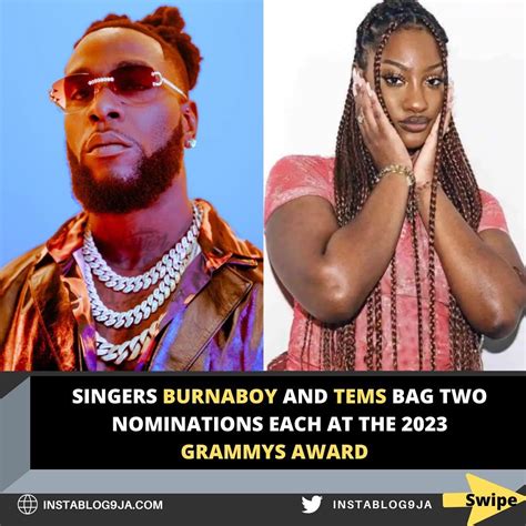 Sconily On Twitter RT Instablog9ja Singers BurnaBoy And Tems Bag