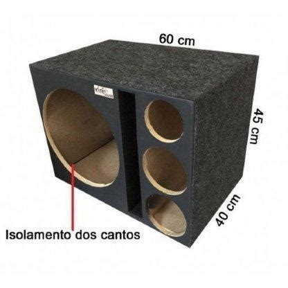 Caixa Vazia Para Alto Falante Polegadas Cornetas Tweeter
