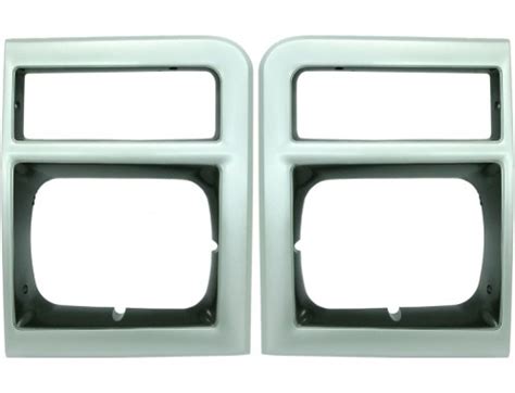 Set Of Headlight Doors Bezels Left And Right For Chevy Suburban Lh