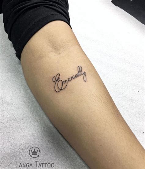 Tatuagem nome 110 modelos para homenagear alguém especial