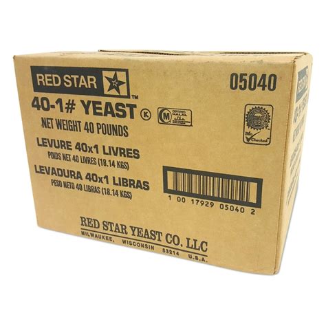 Red Star Fresh Yeast Case Bakers Authority