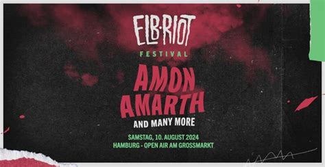 news ELBRIOT FESTIVAL 2024 erste Band bestätigt AMON AMARTH