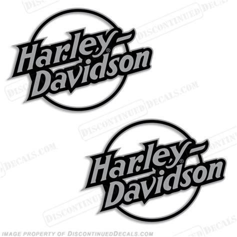 Harley Davidson Fuel Tank Motorcycle Decals Set Of 2 Style 11