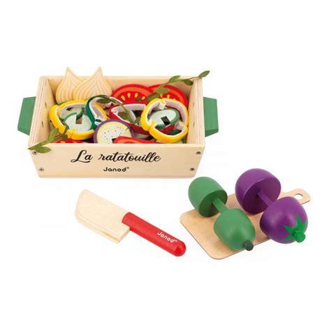 Coffret Patisseries Jouet Accessoire Dinette Bois Enfant 3 Ans Janod