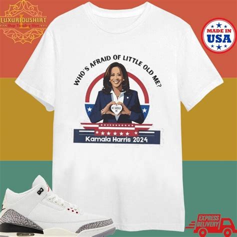 Official Kamala Harris American Flag Theme Elections 2024 Harris Women