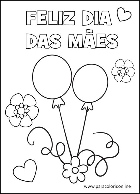 Desenho De Mae Para Colorir