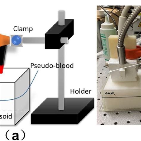 A A Schematic Diagram Of The Phantom Experiment Setup B A Download Scientific Diagram