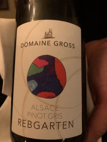 2018 Domaine Gross Pinot Gris Rebgarten Vivino