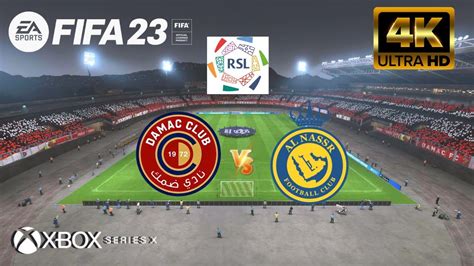 Fifa 23 Damac Vs Al Nassr Liga Profesional Saudí Next Gen Series X 4k 60fps Youtube