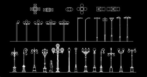 Descargar Postes De Luz Farolas Para Autocad Dwgautocad