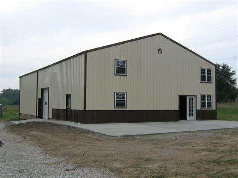 Metal Pole Barn Garage & Storage - Walters Buildings