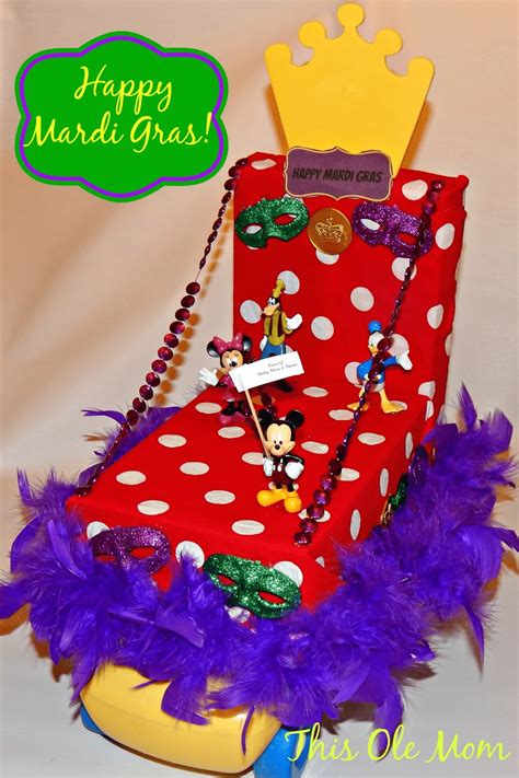 DIY Shoebox Mardi Gras Float. Kids will love making their own shoebox ...