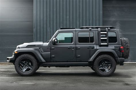 Jeep Wrangler JL 4 Door Black Hawk - Exterior in Matt Black - Project Kahn