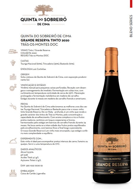 Quinta Do Sobreir De Cima Tinto Grande Reserva