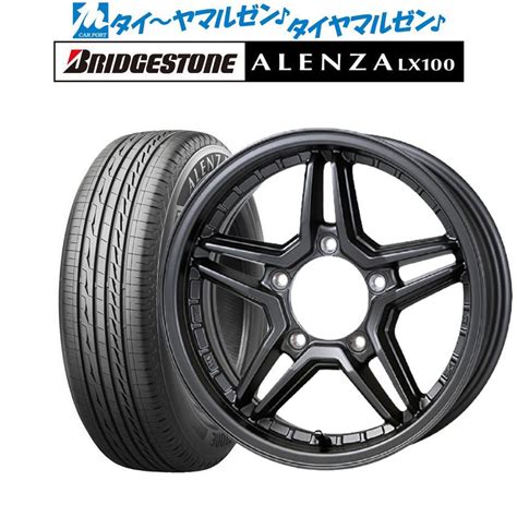 サマータイヤ ホイール4本セット JAOS ジャオス エクセル JX3 ブリヂストン ALENZA アレンザ LX100 175 80R16