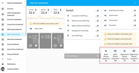 Home Assistant Control The Ring Volume Of Your Partners Phone Unload Brain