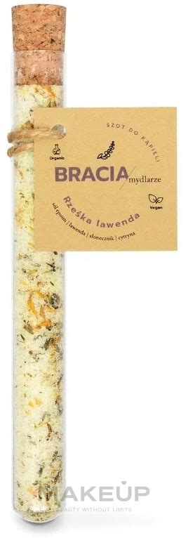 Bracia Mydlarze Shot Salt Bath Lavender Lavender Bath Shot Makeup