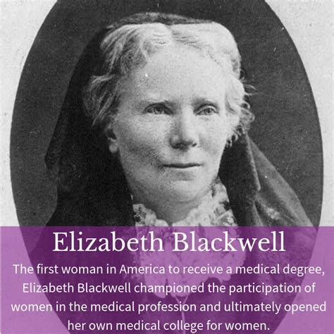 Biography Elizabeth Blackwell Elizabeth Blackwell Blackwell Women