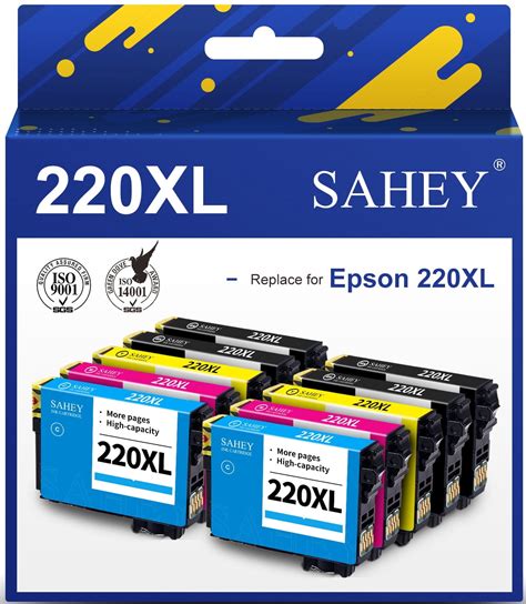 220 Ink Cartridge For Epson Ink 220 Xl 220xl Replacement With Epson Workforce Wf 2760 Wf 2750 Wf