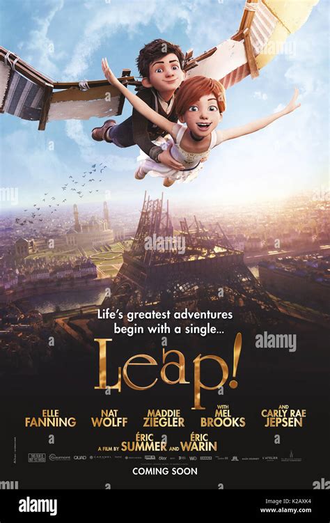 LEAP!, (aka BALLERINA), US poster, from left: Victor (voice: Dane ...