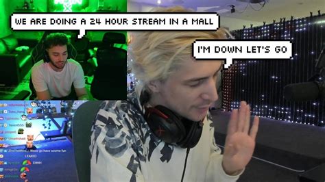 Xqc And Adin Ross Will Be Doing A 24 Hour Mall Stream In New York Youtube