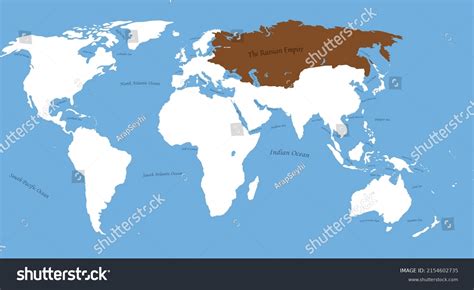 Russian Empire On World Map - Danica Dominique