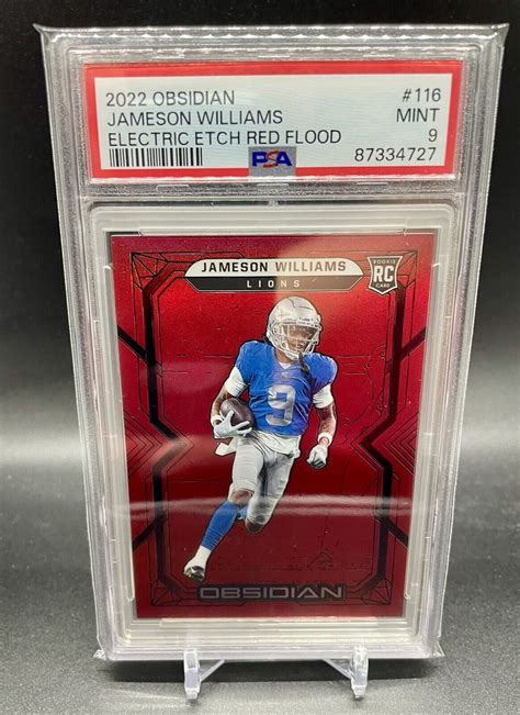 Panini Obsidian Rookies Jameson Williams Rc For Sale