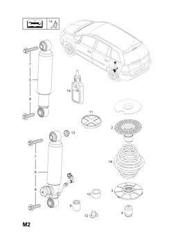 Opel Zafira B Rear Axle And Suspension Opel Epc Online