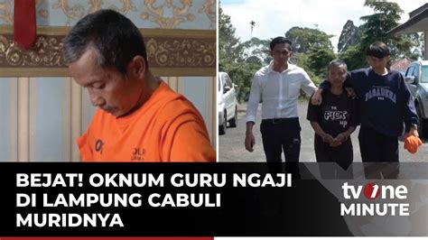 Cabuli Muridnya Oknum Guru Ngaji Ditangkap Polisi Tvone Minute