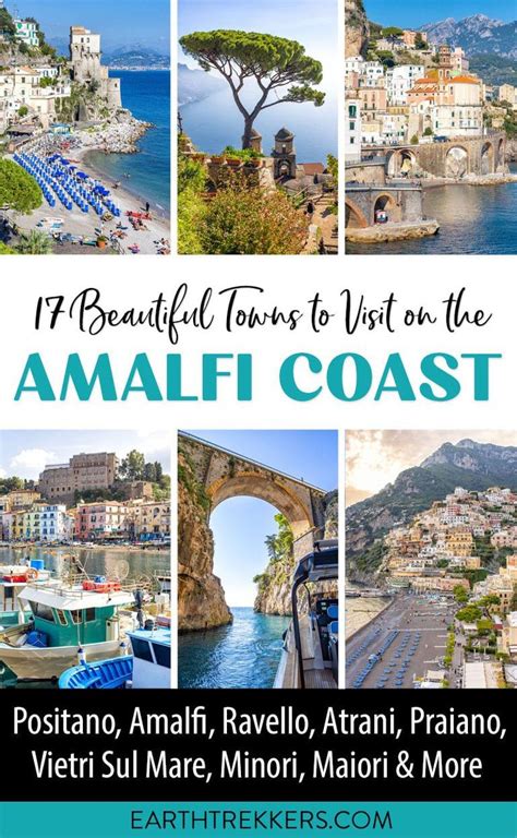 17 Beautiful Towns On The Amalfi Coast Map Photos Amalfi Coast