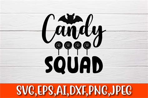 Candy Squad Graphic By Gosvg · Creative Fabrica