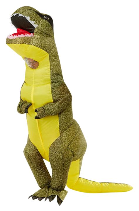 Inflatable T Rex Costume Green