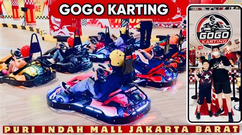 Main Gokart Di Dalam Mall Gogo Karting Puri Indah Mall Gokart