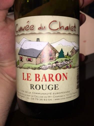 Le Cellier du Mont Charvaz Cuvée du Chalet le Baron Vivino US