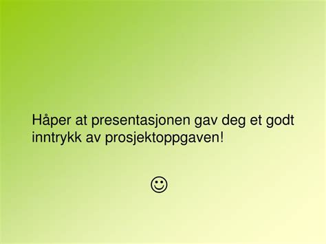 PPT Presentasjon Av Prosjektet 5E PowerPoint Presentation Free