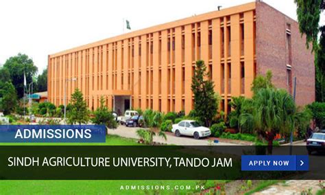 Sindh Agriculture University Bs Admission Last Date To Apply