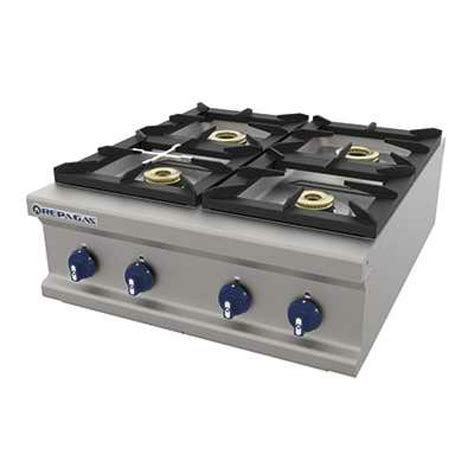 Cocina Profesional A Gas 4 Fuegos CG 940 M POW Repagas