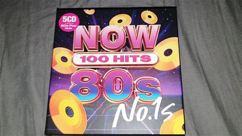 Now 100 Hits 80s Number 1s Review YouTube