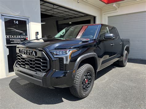 2023 Toyota Tundra TRD Pro (Midnight Black Metallic) — DETAILERSHIP™