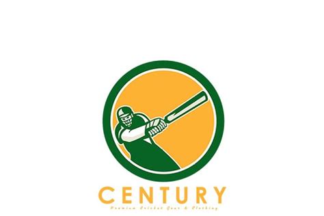 Century Premium Cricket Gear Logo | Gear logo, Century, ? logo